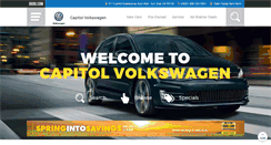 Desktop Screenshot of capitolvolkswagen.com